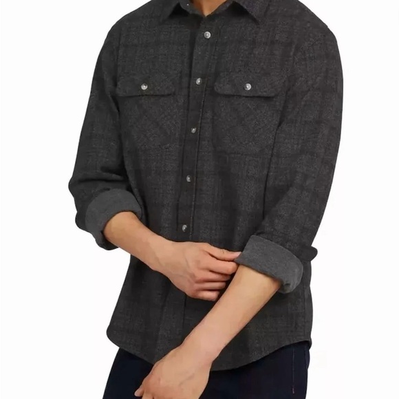 Chaps Gray Plaid Jacket - Picture 2 of 7